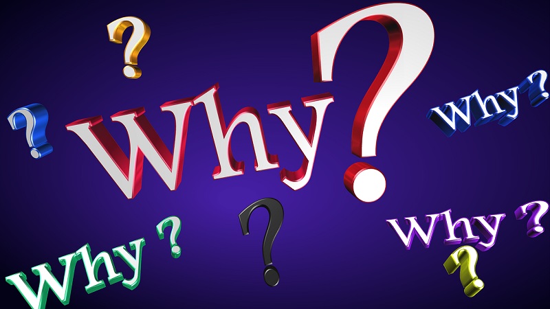 英語でなぜ？という文字